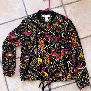 H&M Coachella tribal print jacket